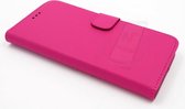 Roze hoesje voor Samsung Galaxy S7 Book Case - Pasjeshouder - Magneetsluiting (G930F)