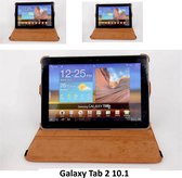 Samsung Galaxy Tab 2 10.1 Smart Tablethoes Bruin voor bescherming van tablet