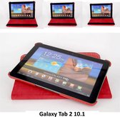 Samsung Galaxy Tab 2 10.1 Smart Tablethoes Rood voor bescherming van tablet (P5110)- 8719273107850