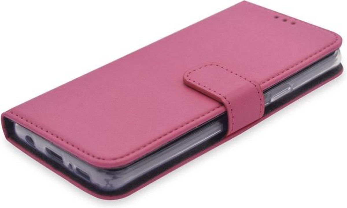 Roze hoesje Samsung Galaxy S9 Plus Book Case - Pasjeshouder - Magneetsluiting (G965)