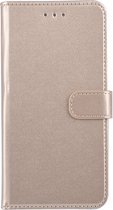 Goud hoesje Samsung Galaxy J6 Plus (2018) Book Case - Pasjeshouder - Magneetsluiting