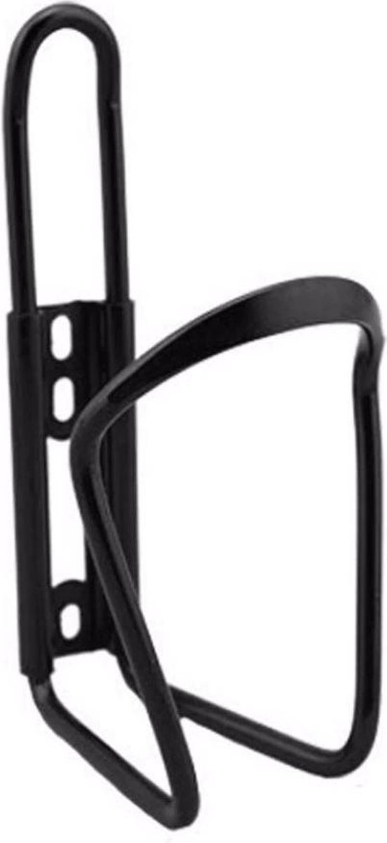 Set stevige aluminium bidonhouders - 2 stuks - lichtgewicht - Zwart — afbeelding 3