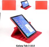 Samsung Galaxy Tab 3 10.1 Draaibare tablethoes Rood voor bescherming van tablet (P5210)