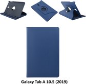 Samsung Galaxy Tab A 10.5 (2018) (T590) Draaibare tablethoes D Blauw voor bescherming van tablet (T590)