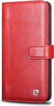 Samsung Galaxy S8+ hoesje - Pierre Cardin - Rood - Leer