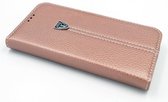 Roze hoesje voor de Samsung Galaxy S7 Book Case - Pasjeshouder - Magneetsluiting (G930F)