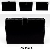 Apple iPad Mini 4 Zwart Smart Case - Book Case Tablethoes- 8719273221488