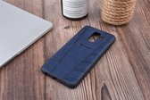 Backcover hoesje voor Samsung Galaxy A6+ (2018) - Blauw (A6 Plus 2018)- 8719273280300