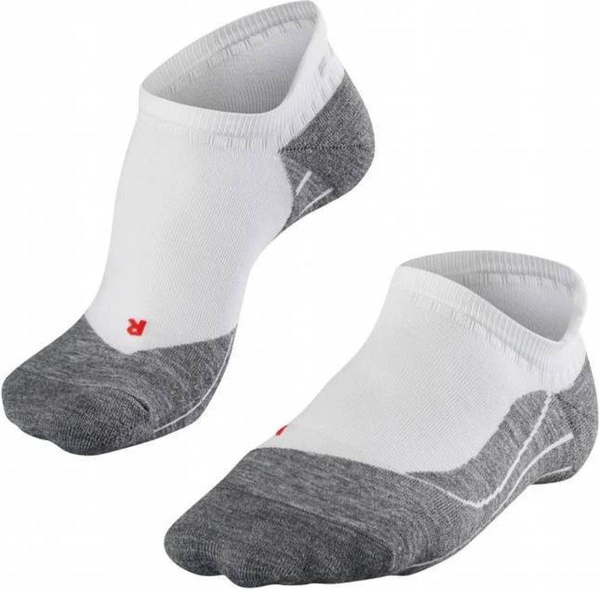 FALKE RU4 Invisible Heren Hardloopsokken - Wit - Maat 42/43