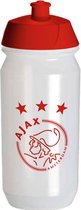 Bidon Ajax transparant logo: 500 ml