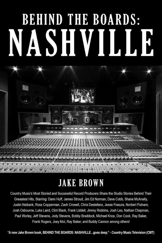 Behind the Boards: Nashville - cover