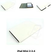 Apple iPad Mini 2-3 Wit Smart Case - Book Case Tablethoes- 8719273000892