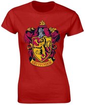 Harry Potter Dames Tshirt -XL- Gryffindor Rood