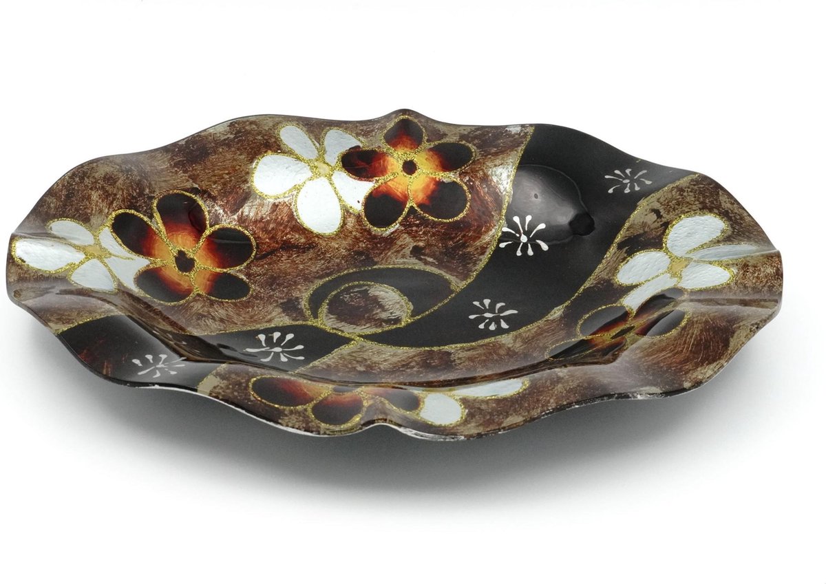 Decoratie Schaal - Cirkelvormig - 39x4x31cm