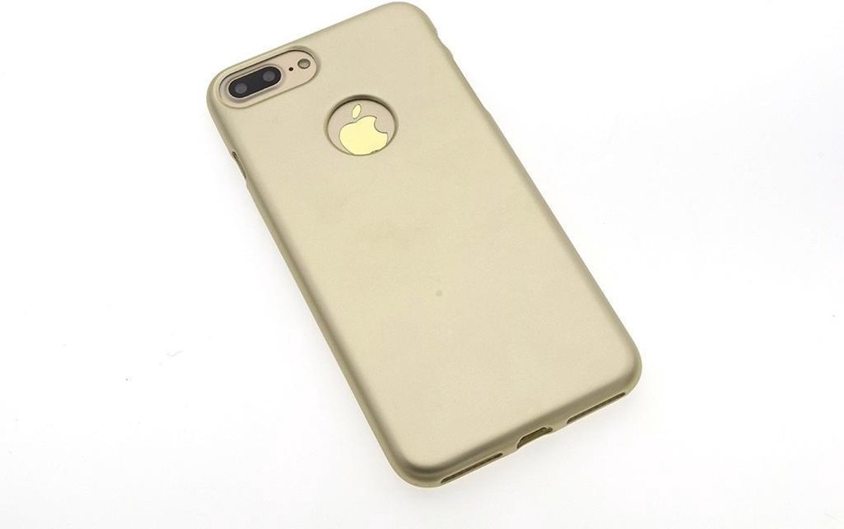 Backcover hoesje voor Apple iPhone 7 Plus- Apple iPhone 8 Plus - Goud- 8719273242483