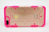 Backcover hoesje voor Apple iPhone 7 Plus- Apple iPhone 8 Plus - Roze- 8719273223383