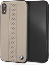 Bruin hoesje voor de BMW - Backcover - BMW Edition - Leer - iPhone XR - Chic