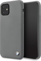 BMW Silicone Backcover iPhone 11 hoesje - Grijs