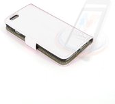 Hoesje Wit voor de iPhone 6-6S - Book Case - Pasjeshouder - Magneetsluiting