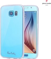 Transparant hoesje van Pierre Cardin - Backcover - Stijlvol - Leer - Galaxy S6 - Luxe cover