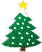Kerstboom patch (Iron on)