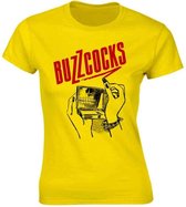 Buzzcocks Dames Tshirt -M- Lipstick Geel