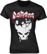 Destruction Dames Tshirt -M- Est 84 Zwart