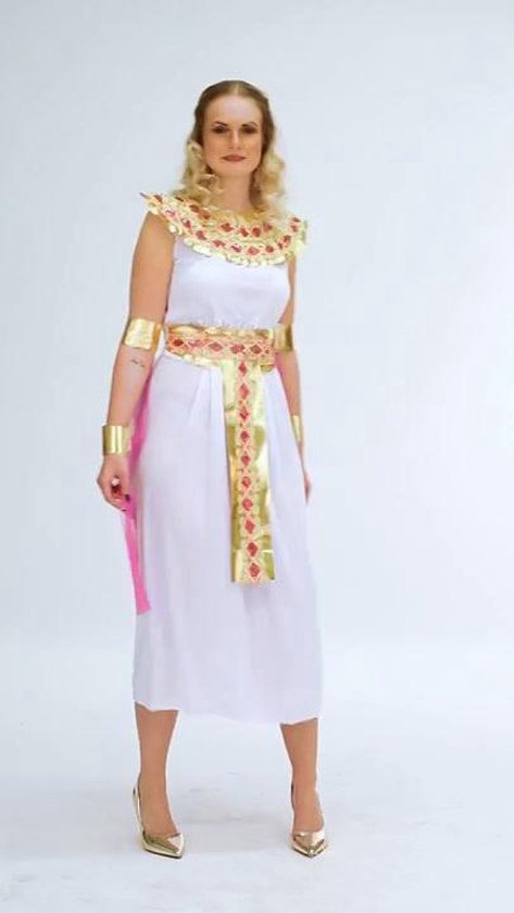 Costume femme belle Aphrodite robe longue rose