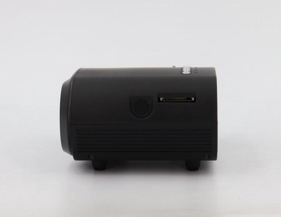 Lumeri mini beamer - mini projector - LED beamer - zwart - Lumeri