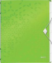 Leitz Divider Book Leitz WOW A4 PP 6tabs green