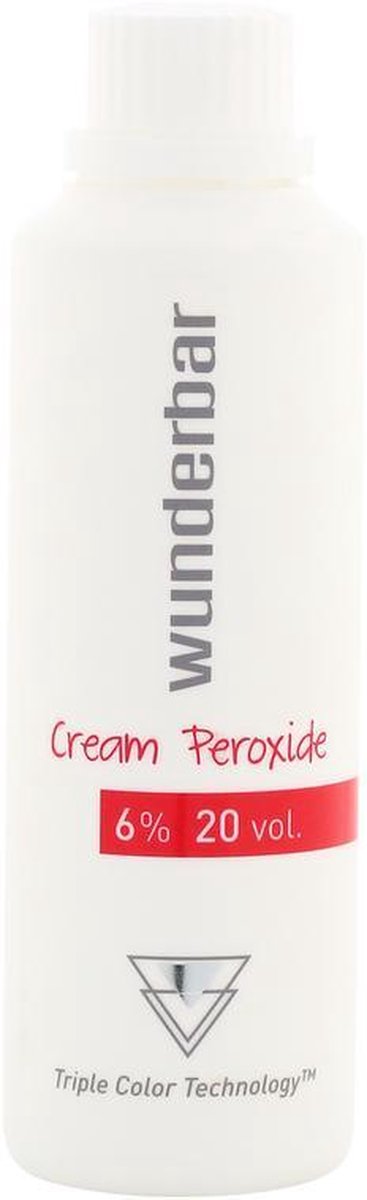 Wunderbar Cream Developer | Oxydant Cream 6% 20 Vol 120ml - Wunderbar