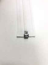 YKK rits deelbaar spiraal 80 cm wit
