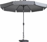Parasol Rond Lichtgrijs 300 cm Madison | Topkwaliteit ronde en kantelbare parasol