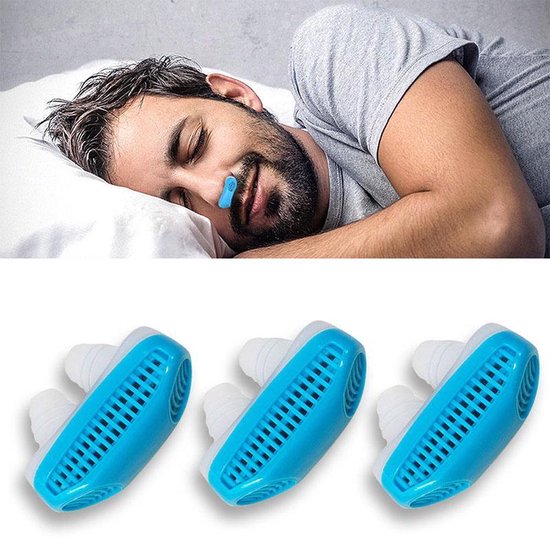 SnoreLess™ - Anti-Snurk Micro PAP - Neusspreider - Middel tegen snurken Anti snurken... | bol.com