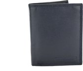 Portemonnee Heren Massi Milliano leder 8,5x2x10cm (14382-8) - blauw
