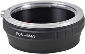 Adapter Canon EOS EF lens naar Micro four thirds body M43 M4/3