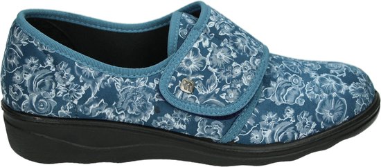 Romika ROMISANA 80 - Dames pantoffels Kleur: Blauw - Maat: | bol.com
