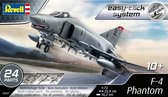 McDonnell F-4E Phantom II - 1:72 - easy-click system Revell - leeftijd 10+ - 24 onderdelen