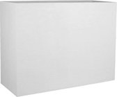 PLASTIC EDA Bloempot Wall Loft Graphit - 46 L - 78,5 x 29,5 x 60 cm - Witte ceruse