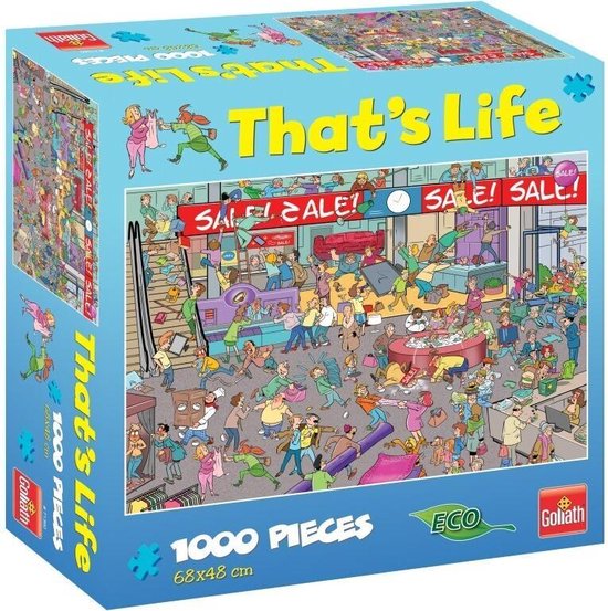 Goliath That's Life puzzel Sale 1000 stukjes pcs pieces 71417
