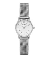 CLUSE CL50005 La Vedette Mesh - Horloge - Staal - Ø 24 mm