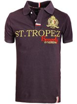Geographical Norway Polo Shirt Zwart Saint Tropez Kleding - XL