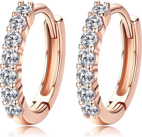 rose kleur oorbellen