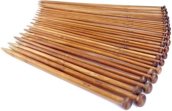 Houten Bamboe van 36 Stuks - Breinaald | bol.com