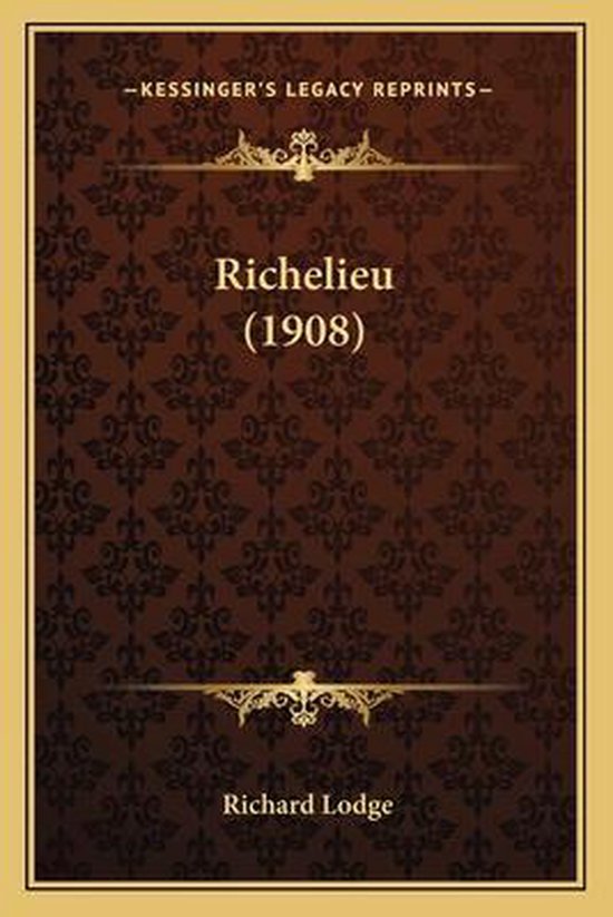 Richelieu (1908) - cover
