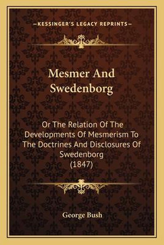Mesmer and Swedenborg - cover
