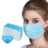 OV mondkapjes 10 st. - Promask - gezichtsmasker - 3 laags zeer hoge filtratie efficiëntie, non-woven - bescherming - type 1 - niet medisch - mondkapje - mondmasker - gezichtsbescherming