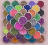 45-Delige Acryl Glitter Set - Uitgebreid Acrylnagels Starterspakket