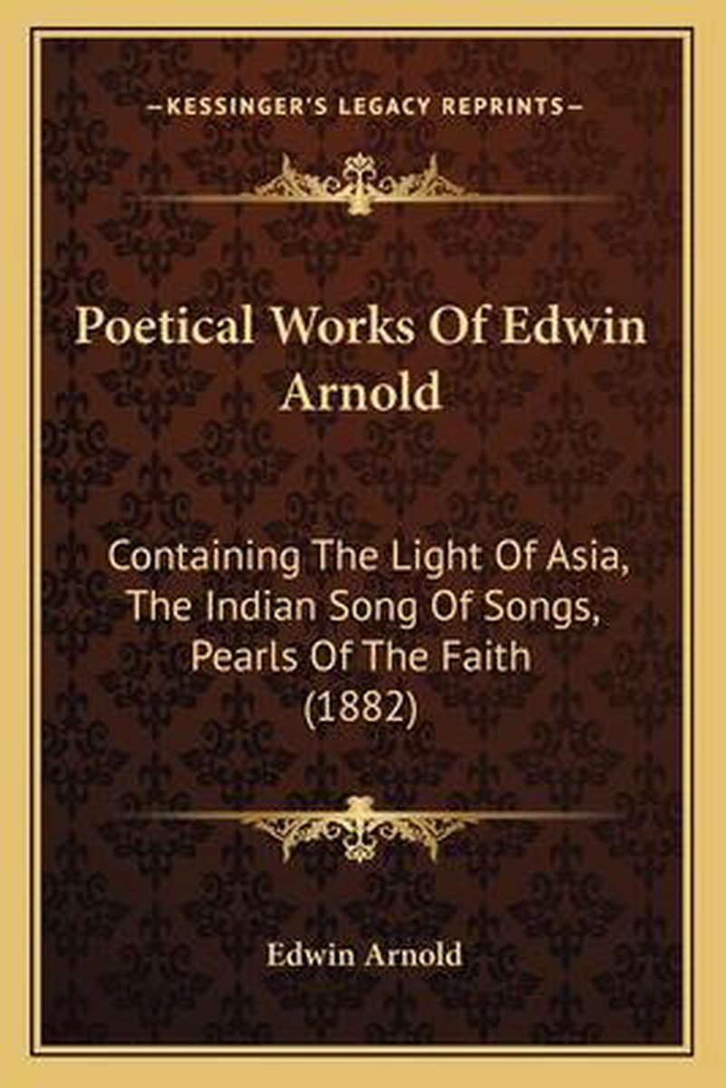 Poetical Works Of Edwin Arnold van Edwin Arnold