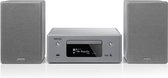 Denon - CEOL N-10 - Hifi Netwerk CD-Speler met HEOS® Built-In, 35 Watt per Kanaal en compatibiliteit met Amazon Alexa-stem - Grijs